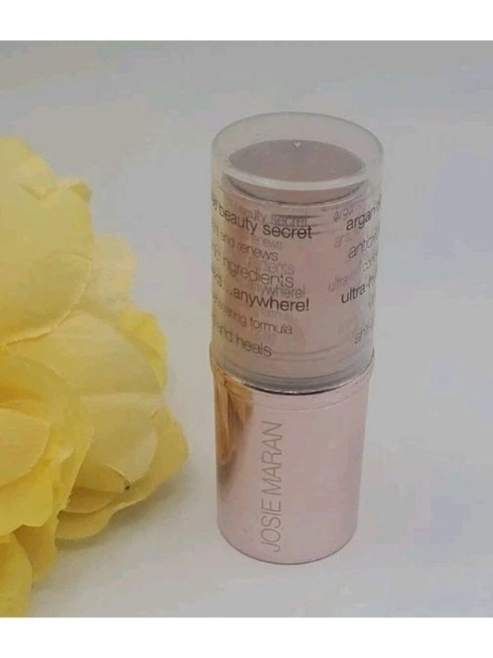 *Josie Maran Argan Color Stick in Escape 0.55 oz New. Twist Full Size